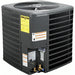 1.5 Ton 15 SEER2 Goodman AC GSXN401810 with Multi-Position Air Handler AMST30BU1400 - Condenser Front View