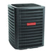 2 Ton 14.3 SEER2 Goodman AC GSXC702410 and Vertical Coil CAPTA2422A4 - Condenser Front View