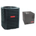 2 Ton 14.3 SEER2 Goodman AC GSXH502410 and Vertical Coil CAPTA3022A4 - Bundle View