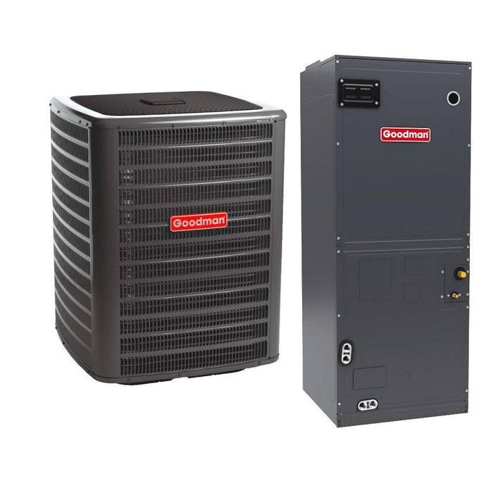 2 Ton 16.5 SEER2 Goodman AC GSXC702410 with Multi-Position Air Handler AVPTC25B14 - Bundle View