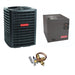 3 Ton 14.3 SEER2 Goodman AC GSXH503610 with Vertical Coil CAPFA4226B6 and TXV - Bundle View