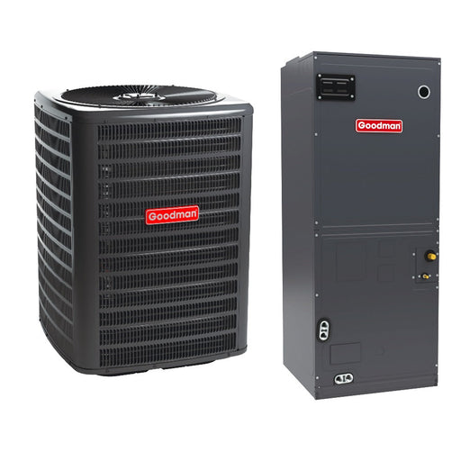 5 Ton 14 SEER2 Goodman Multi-Position Air Conditioner System
Includes Models: GLXS4BA6010 (Outdoor Unit) & AMST60DU1300 (Air Handler)

AHRI Certificate: 214860141