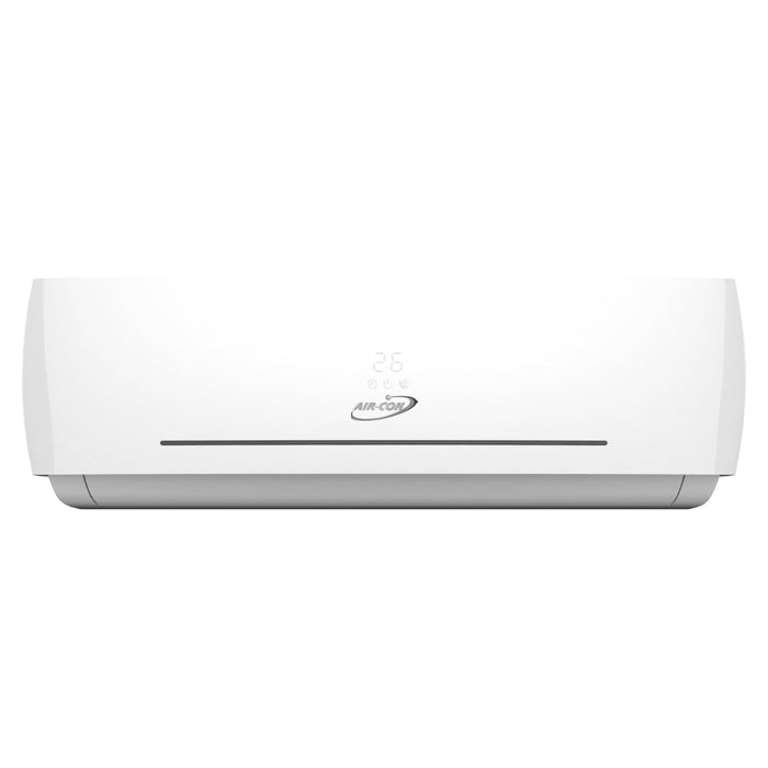 Air-Con 18,000 BTU 22 SEER 2-Zone Wall Mounted 9k+12k Mini Split Air Conditioner and Heater System