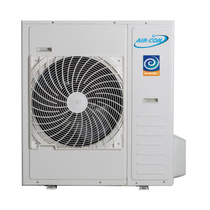 Air-Con 36,000 BTU 20 SEER 3-Zone Ceiling Cassette 9k+9k+12k Mini Split Air Conditioner and Heater System