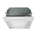 Air-Con 36,000 BTU 21 SEER 2-Zone Ceiling Cassette 12k+18k Mini Split Air Conditioner and Heater System