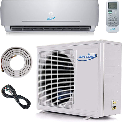 Air-Con Blue Series 3 9,000 BTU 22.5 SEER Single Zone Ductless Mini Split Air Conditioner and Heater System