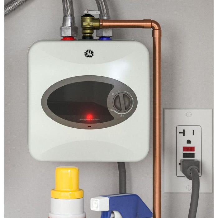 GE 2.5 Gallon 120V Electric Point-of-Use Tank-Style Water Heater - Field Installed