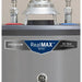 GE RealMAX Atmospheric Premium Model 50 Gallon Capacity Tall Natural Gas Water Heater - Top Connections