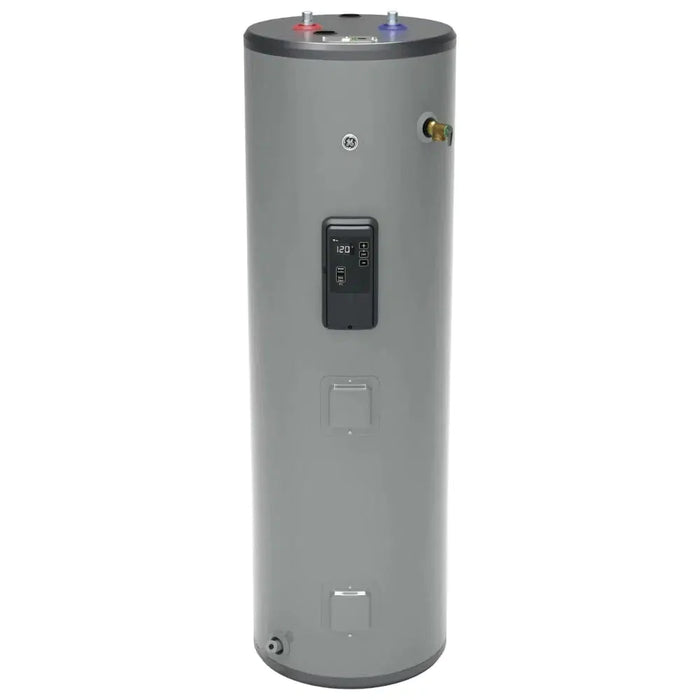 GE Smart Choice Model 40 Gallon Capacity Tall Electric Water Heater - Front View