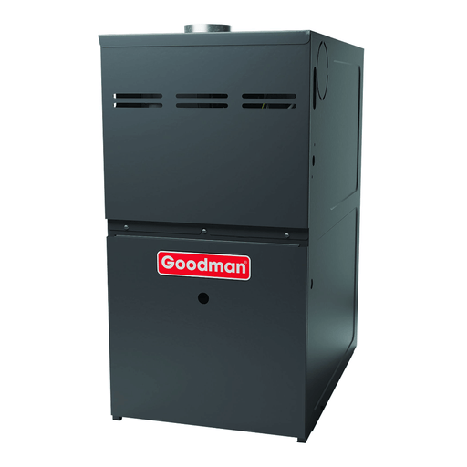 Goodman 80% AFUE 80,000 BTU 2-Stage Variable Speed Low Nox Gas Furnace - Upflow/Horizontal