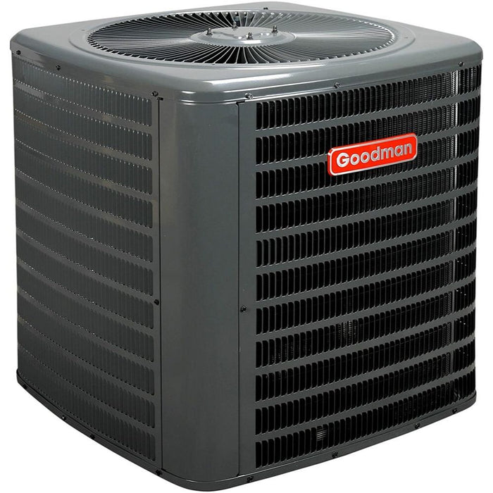 Goodman 1.5 Ton 14.3 SEER2 Single-Stage Heat Pump GSZM401810 - Front View