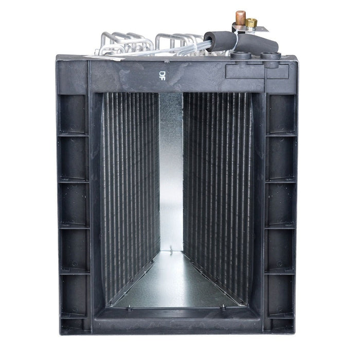 2 Ton 14.4 SEER2 Goodman Heat Pump GSZB402410 and 96% AFUE 80,000 BTU Gas Furnace GM9C960804CN Upflow System with Coil CAPTA2422C4 - Coil Inside View