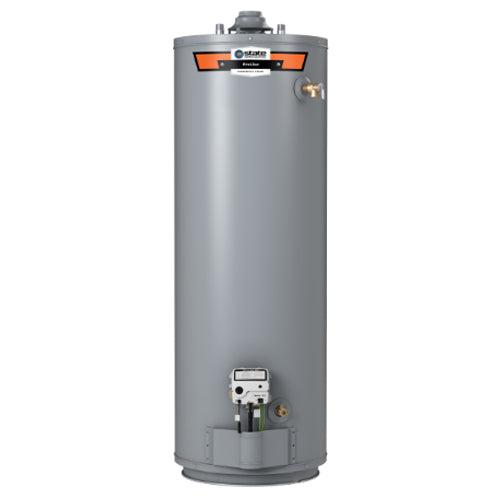 State GS6-50-BRT Proline Atmospheric Vent Series 50 Gallon Capacity 40,000 BTU Heating Input Tall Gas Water Heater