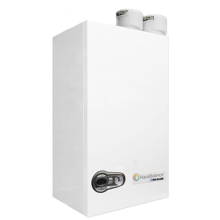 Weil-McLain AB-120C AquaBalance Series 2 120,000 BTU Condensing Gas Combi-Boiler - Angled View